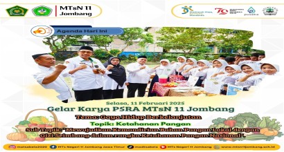 Gelar Karya P5RA Kelas IX MTsN 11 Jombang
