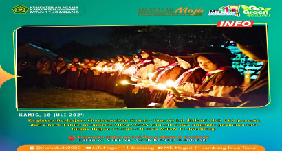 MTsN 11 Jombang Adakan Perkajum Dalam Rangka Penerimaan Tamu Galang dan Penutupan Matsama Tahun Pelajaran 2024/2025